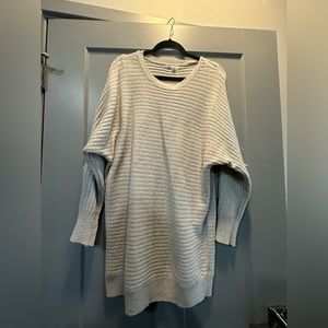 Cream Colored Sweater Dress